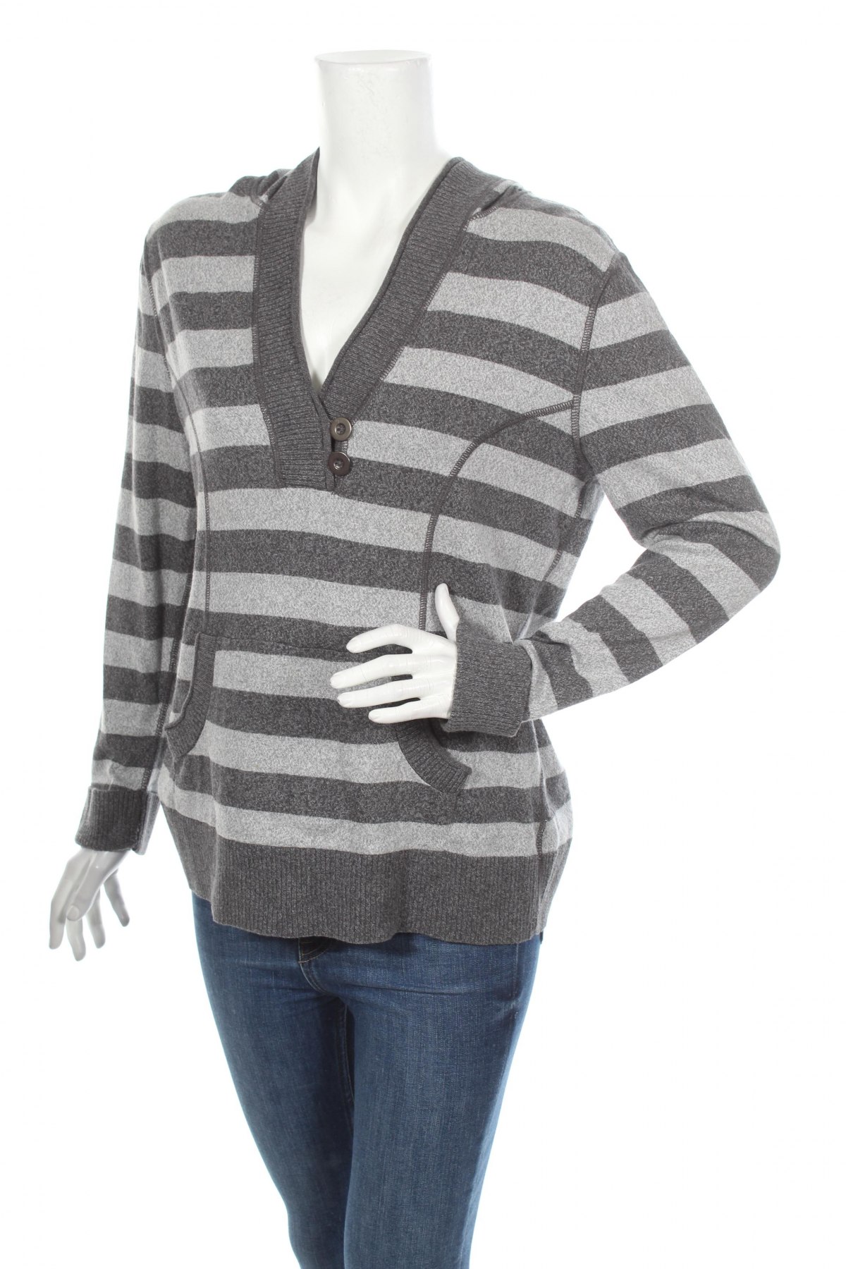 Дамски пуловер Style & Co, Размер L, Цвят Сив, Цена 6,00 лв.