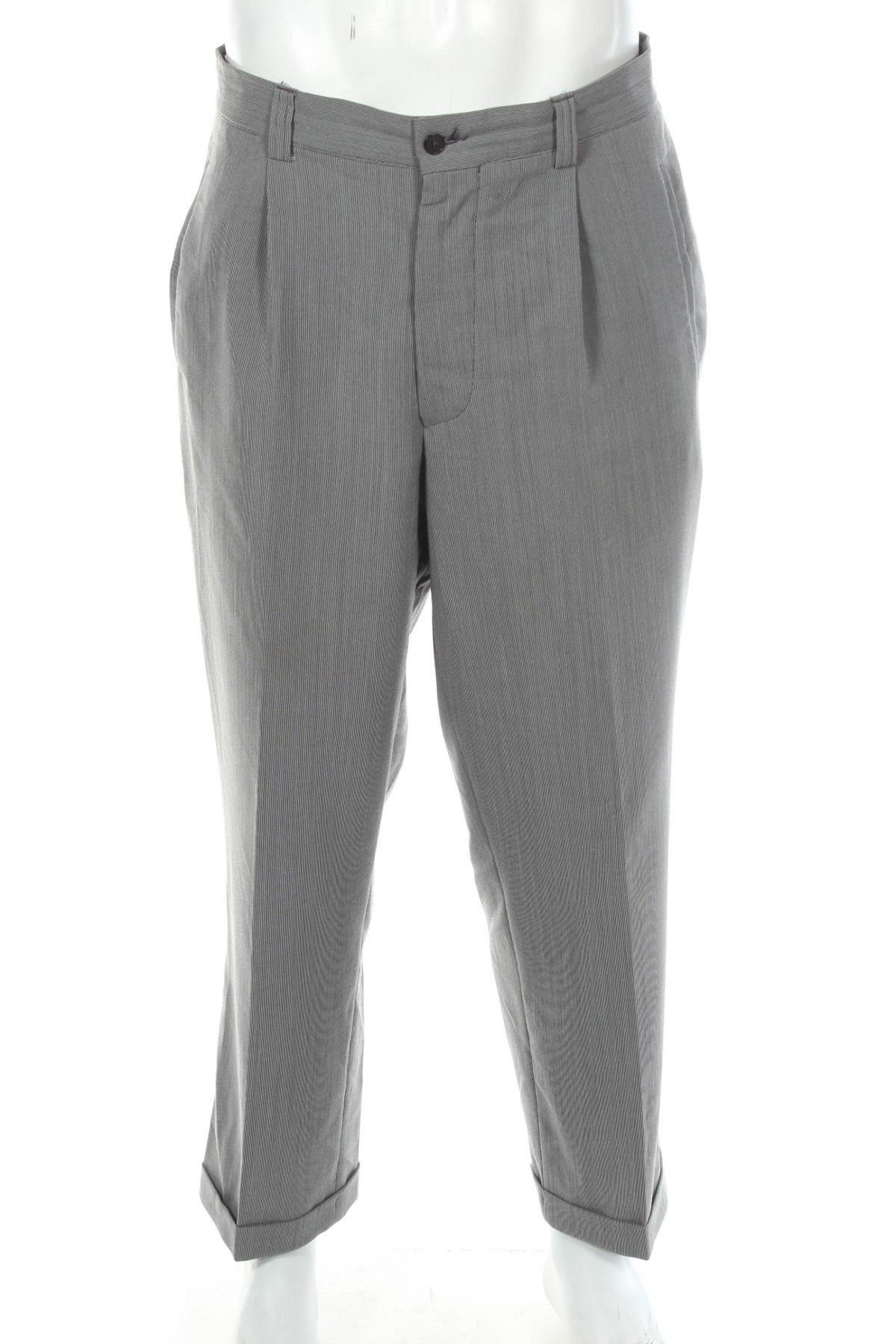 Мъжки панталон Bertoni, Размер L, Цвят Сив, Цена 5,25 лв.
