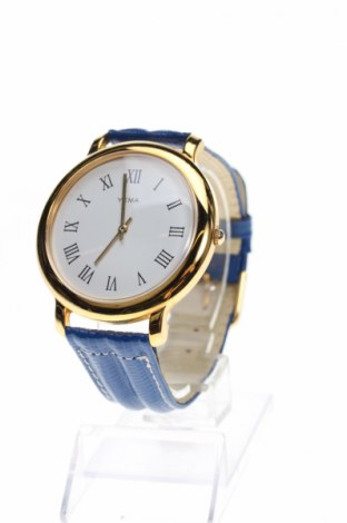 Ρολόι Yema, Χρώμα Μπλέ, Γνήσιο δέρμα, μέταλλο, Τιμή 177,45 €