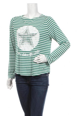 Γυναικεία μπλούζα Gina Laura, Μέγεθος M, Χρώμα Πράσινο, 95% βισκόζη, 5% ελαστάνη, Τιμή 10,98 €