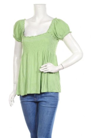 Γυναικεία μπλούζα H&M, Μέγεθος L, Χρώμα Πράσινο, Βισκόζη, Τιμή 4,02 €