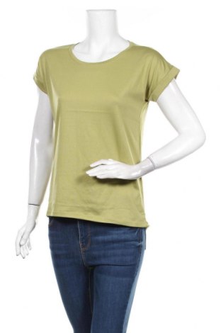 Γυναικεία μπλούζα Vila, Μέγεθος XS, Χρώμα Πράσινο, 50% βαμβάκι, 50% πολυεστέρας, Τιμή 4,33 €