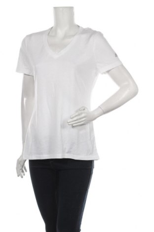 Damen T-Shirt Adidas, Größe XL, Farbe Weiß, 65% Polyester, 35% Baumwolle, Preis 9,59 €