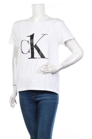 Дамска тениска Calvin Klein, Размер M, Цвят Бял, Цена 55,50 лв.