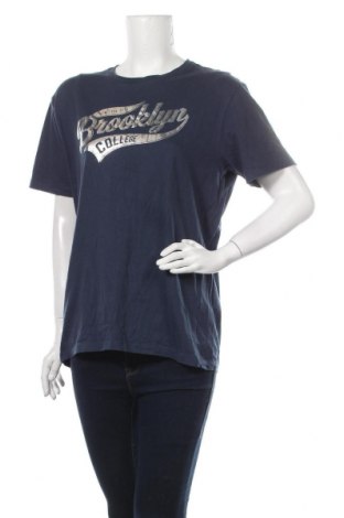 Damen T-Shirt Reserved, Größe L, Farbe Blau, Baumwolle, Preis 6,12 €