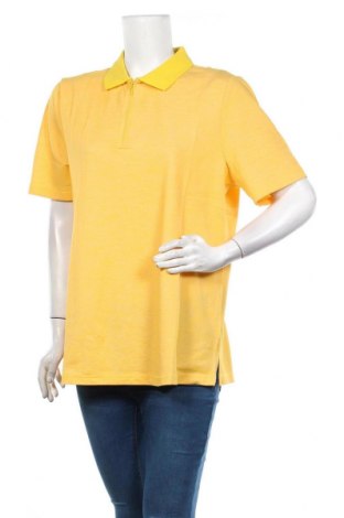Damen T-Shirt Sheego, Größe XL, Farbe Gelb, 54% Baumwolle, 46% Polyester, Preis 15,88 €