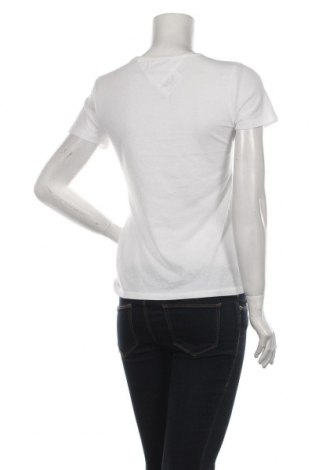 Damen T-Shirt Tommy Hilfiger, Größe M, Farbe Weiß, 60% Baumwolle, 40% Polyester, Preis 36,81 €