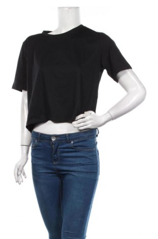 Γυναικείο t-shirt Vila, Μέγεθος XL, Χρώμα Μαύρο, 50% βαμβάκι, 50% πολυεστέρας, Τιμή 18,56 €