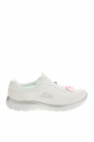 Γυναικεία παπούτσια Skechers, Μέγεθος 39, Χρώμα Λευκό, Κλωστοϋφαντουργικά προϊόντα, Τιμή 29,48 €