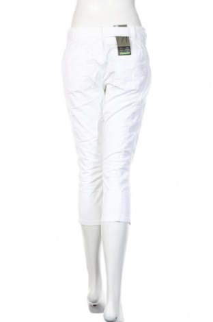 Γυναικείο παντελόνι Street One, Μέγεθος M, Χρώμα Λευκό, 98% βαμβάκι, 2% ελαστάνη, Τιμή 22,48 €