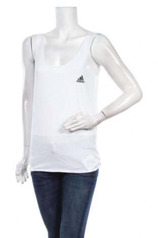 Damentop Adidas, Größe M, Farbe Weiß, Baumwolle, Preis 24,54 €