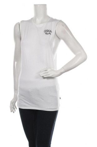 Γυναικείο αμάνικο μπλουζάκι Cache Cache, Μέγεθος XS, Χρώμα Λευκό, 50% βαμβάκι, 50% μοντάλ, Τιμή 5,05 €
