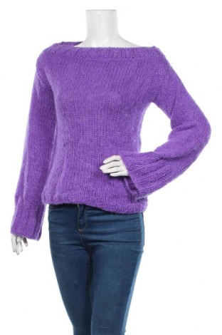 Дамски пуловер, Размер M, Цвят Лилав, Цена 20,58 лв.