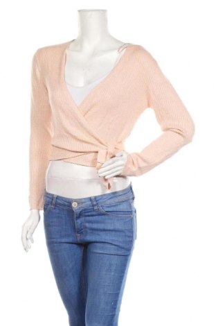 Дамски пуловер Etam, Размер M, Цвят Розов, 41% вискоза, 39% полиамид, 13% полиестер, 7% метални нишки, Цена 8,40 лв.