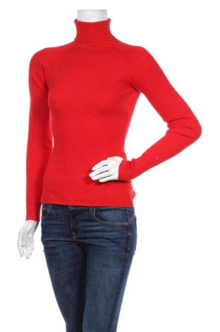 Дамски пуловер Gina Tricot, Размер S, Цвят Червен, 70% вискоза, 30% полиамид, Цена 33,60 лв.