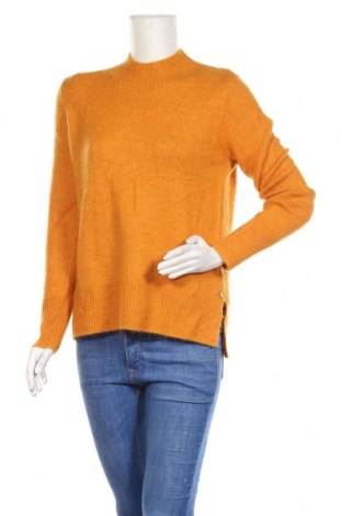 Γυναικείο πουλόβερ Tom Tailor, Μέγεθος S, Χρώμα Κίτρινο, 79% πολυακρυλικό, 21% πολυεστέρας, 3% ελαστάνη, Τιμή 24,12 €