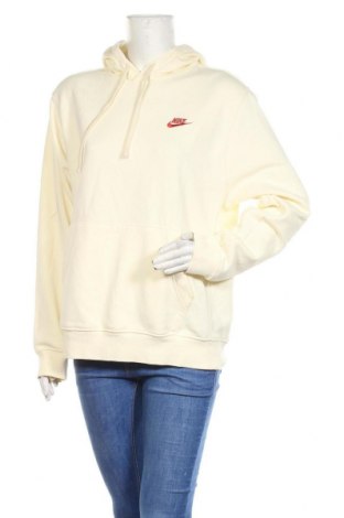 Damen Sweatshirt Nike, Größe M, Farbe Ecru, 80% Baumwolle, 20% Polyester, Preis 35,57 €