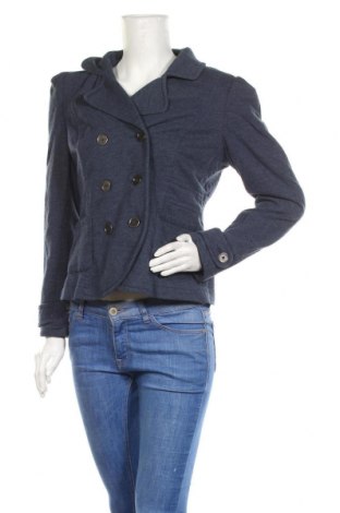 Γυναικείο σακάκι H&M, Μέγεθος XL, Χρώμα Μπλέ, 60% βαμβάκι, 40% πολυεστέρας, Τιμή 6,53 €