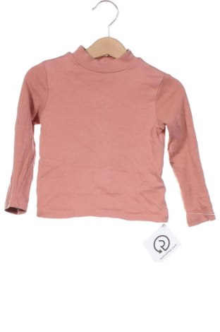 Детска блуза H&M, Размер 18-24m/ 86-98 см, Цвят Розов, 95% памук, 5% еластан, Цена 5,81 лв.