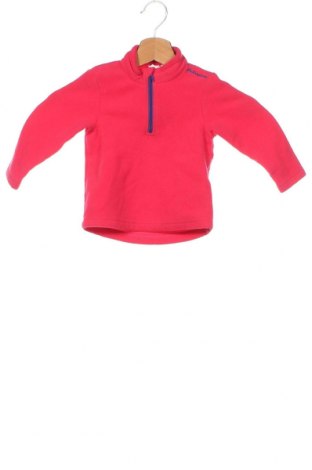 Dziecięca bluzka z polaru Quechua, Rozmiar 2-3y/ 98-104 cm, Kolor Różowy, Poliester, Cena 17,25 zł