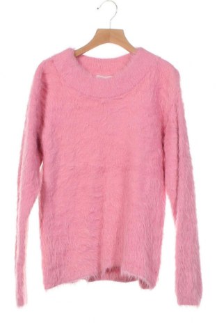 Pulover pentru copii H&M, Mărime 12-13y/ 158-164 cm, Culoare Roz, 100% poliamidă, Preț 17,60 Lei