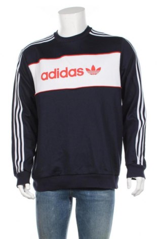 Ανδρική μπλούζα Adidas Originals, Μέγεθος M, Χρώμα Μπλέ, 52% βαμβάκι, 48% πολυεστέρας, Τιμή 24,68 €