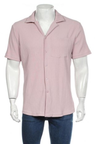 Pánska košeľa  Boohoo, Veľkosť S, Farba Ružová, 95% polyester, 5% elastan, Cena  16,24 €