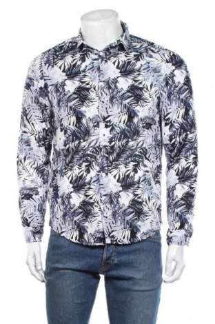 Мъжка риза H&M, Размер S, Цвят Многоцветен, Памук, Цена 10,92 лв.