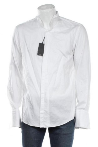 Ανδρικό πουκάμισο Hugo Boss, Μέγεθος XL, Χρώμα Λευκό, Βαμβάκι, Τιμή 76,73 €