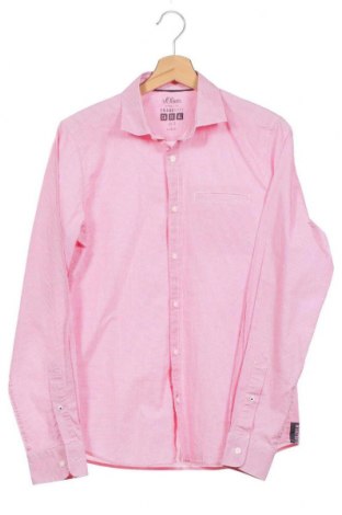 Pánská košile  S.Oliver, Velikost S, Barva Růžová, Cena  311,00 Kč