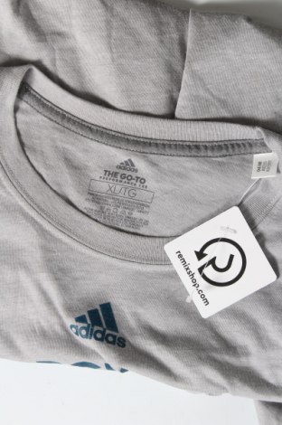 Мъжка спортна блуза Adidas, Размер XL, Цвят Сив, 65% полиестер, 35% памук, Цена 63,00 лв.