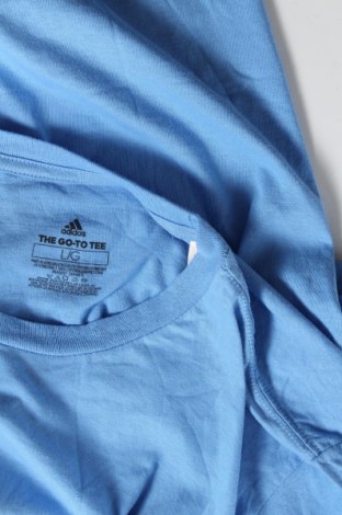 Pánské tričko  Adidas, Velikost L, Barva Modrá, Bavlna, Cena  696,00 Kč