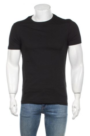 Tricou de bărbați Pier One, Mărime S, Culoare Negru, Bumbac, Preț 41,05 Lei