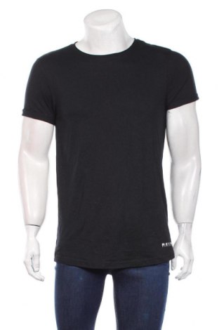 Мъжка тениска Review, Размер S, Цвят Черен, 50% полиестер, 38% памук, 12% вискоза, Цена 15,60 лв.