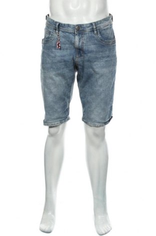 Мъжки къс панталон Tom Tailor, Размер L, Цвят Син, 98% памук, 2% еластан, Цена 34,10 лв.