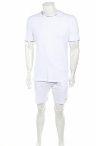 Herrenset Boohoo, Größe M, Farbe Weiß, Baumwolle, Preis 24,90 €