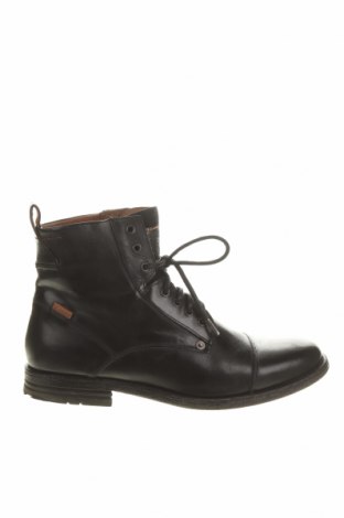 Мъжки обувки Levi's, Размер 46, Цвят Черен, Естествена кожа, Цена 186,75 лв.