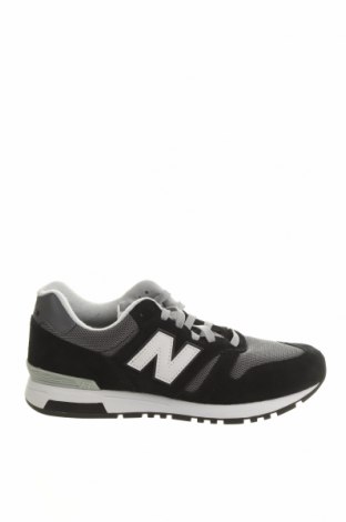 Мъжки обувки New Balance, Размер 43, Цвят Черен, Естествен велур, текстил, Цена 87,45 лв.