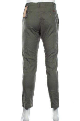 Мъжки панталон Indicode, Размер S, Цвят Зелен, 55% лен, 45% памук, Цена 24,49 лв.