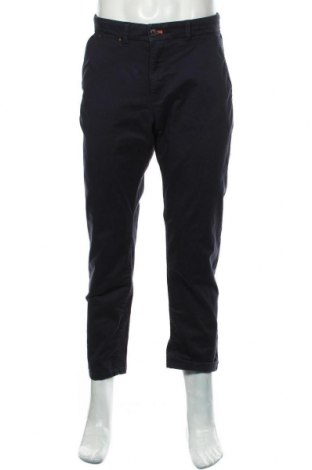 Мъжки панталон Montego, Размер L, Цвят Син, 98% памук, 2% еластан, Цена 16,08 лв.