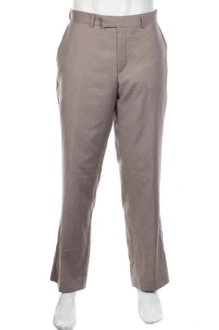 Ανδρικό παντελόνι S.Oliver, Μέγεθος L, Χρώμα  Μπέζ, 45% μαλλί, 55% πολυεστέρας, Τιμή 10,82 €