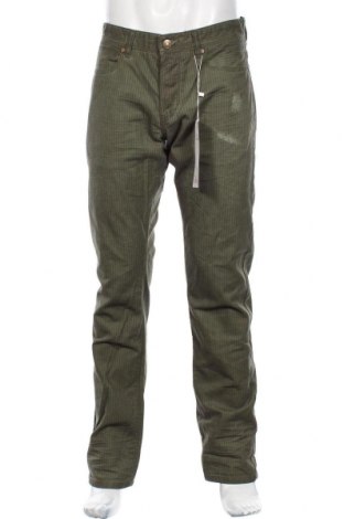 Мъжки панталон S.Oliver, Размер L, Цвят Зелен, Памук, Цена 34,65 лв.