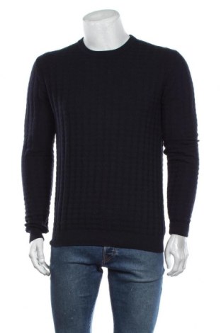 Ανδρικό πουλόβερ, Μέγεθος S, Χρώμα Μπλέ, Τιμή 12,99 €