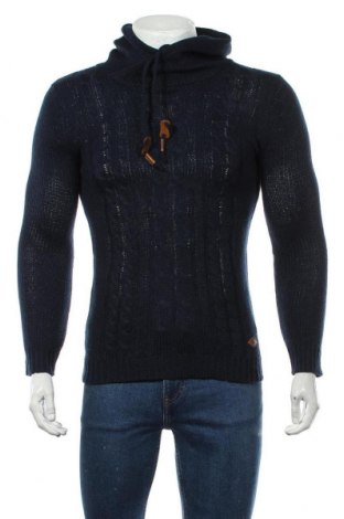 Мъжки пуловер Desires, Размер S, Цвят Син, Акрил, Цена 38,25 лв.