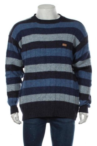 Pánský svetr  Jeans Les Copains, Velikost L, Barva Modrá, Vlna, Cena  749,00 Kč