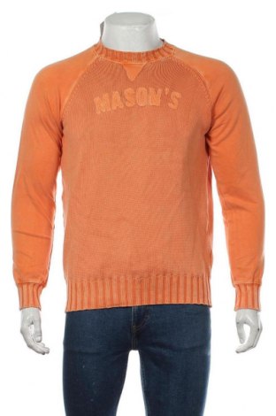 Ανδρικό πουλόβερ Mason's, Μέγεθος S, Χρώμα Πορτοκαλί, Βαμβάκι, Τιμή 5,77 €