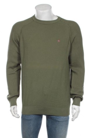 Męski sweter Napapijri, Rozmiar XL, Kolor Zielony, 100% bawełna, Cena 354,38 zł