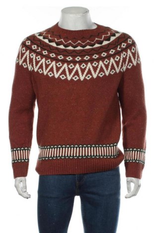 Ανδρικό πουλόβερ Selected, Μέγεθος L, Χρώμα Καφέ, Τιμή 17,32 €