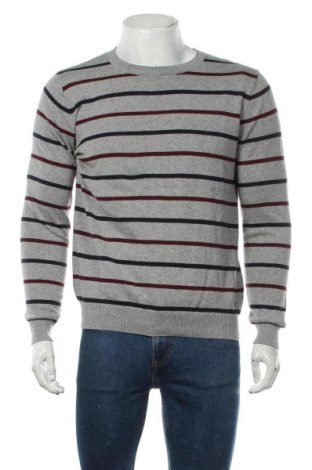 Ανδρικό πουλόβερ Tom Tailor, Μέγεθος M, Χρώμα Γκρί, Βαμβάκι, Τιμή 15,88 €