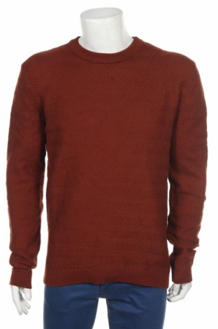 Мъжки пуловер Tom Tailor, Размер XL, Цвят Кафяв, Памук, Цена 46,50 лв.
